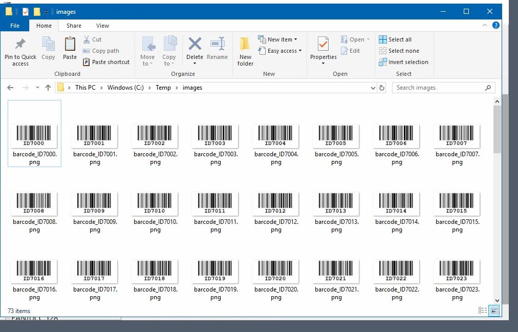 ActiveBarcode: Come esportare in serie i codici a barre come file immagine